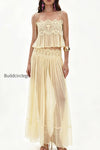 lace-chiffon-pleated-skirt-set
