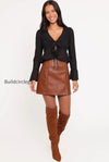 elora-chiffon-ruffle-front-top-black
