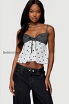 striped-polka-dot-bow-cami-top