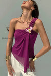 mesh-asymmetric-floral-detail-blouse