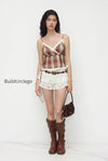 plaid-lace-halter-tank-top