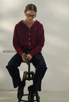 cropped-single-breasted-cardigan