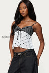 striped-polka-dot-bow-cami-top