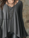 relaxed-fit-bohemian-asymmetric-hem-knit-top