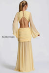 chiffon-sheer-long-sleeve-cutout-maxi-dress