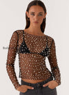 another-universe-long-sleeve-pearl-top-black