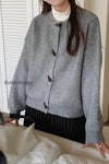 toggle-button-round-neck-cardigan