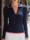 contrast-striped-v-neck-polo-knit-sweater