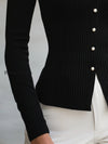 faux-button-polo-v-neck-ribbed-knit-sweater